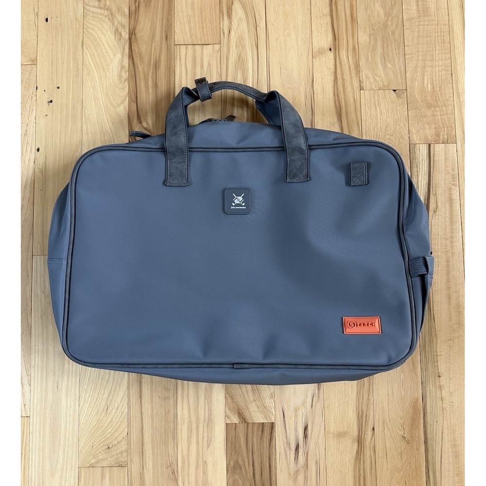 STITCH Golf Ultimate Garment Duffle Bag Convertible Sleek Gray Business Trip NEW